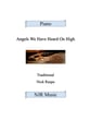 Angels We Have Heard On High piano sheet music cover